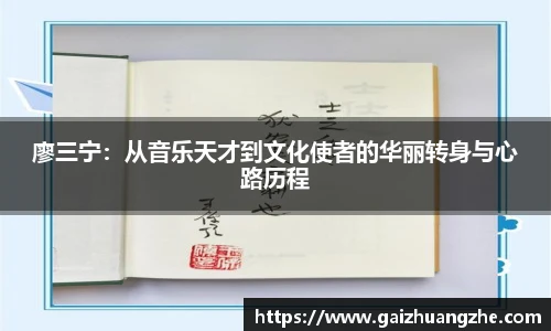 廖三宁：从音乐天才到文化使者的华丽转身与心路历程